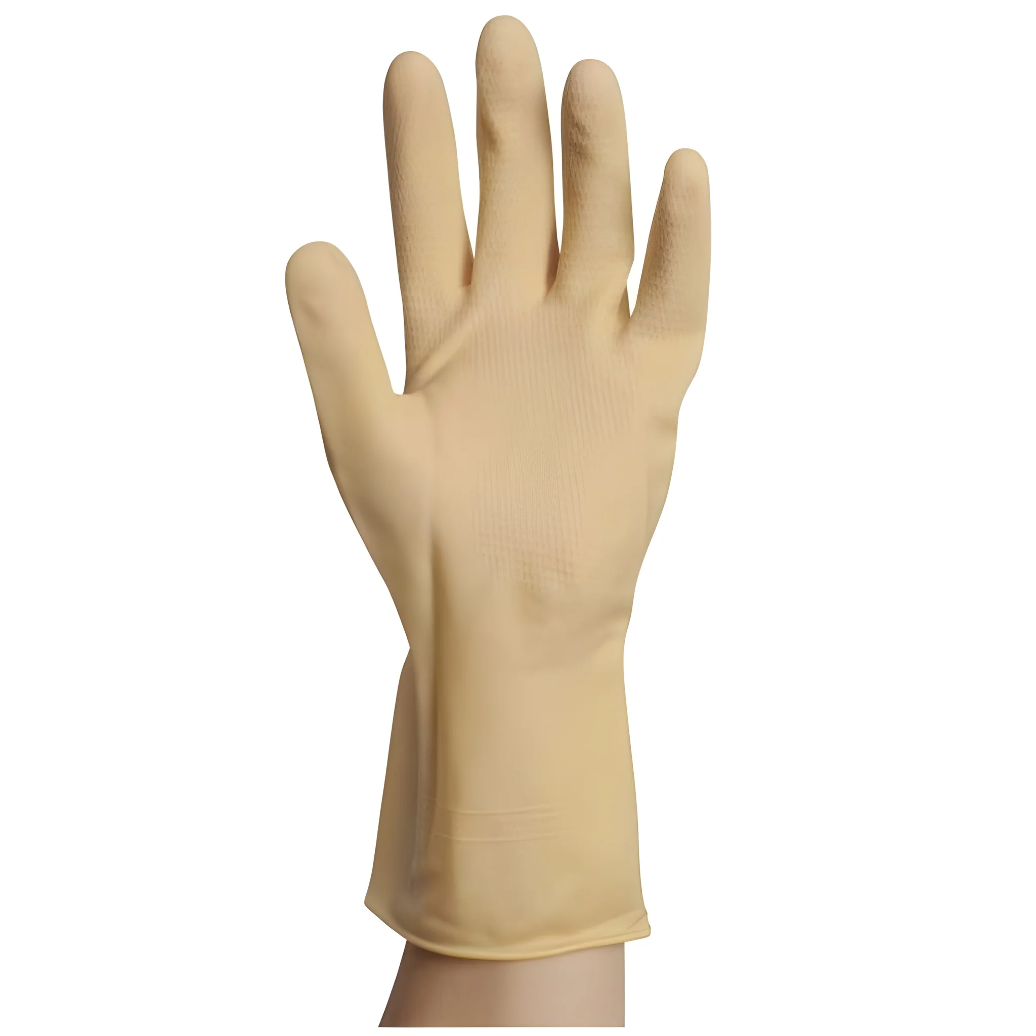 Stellar Unlined Canners Latex Gloves, Sz 09 (L) - 12 Pr/Bag